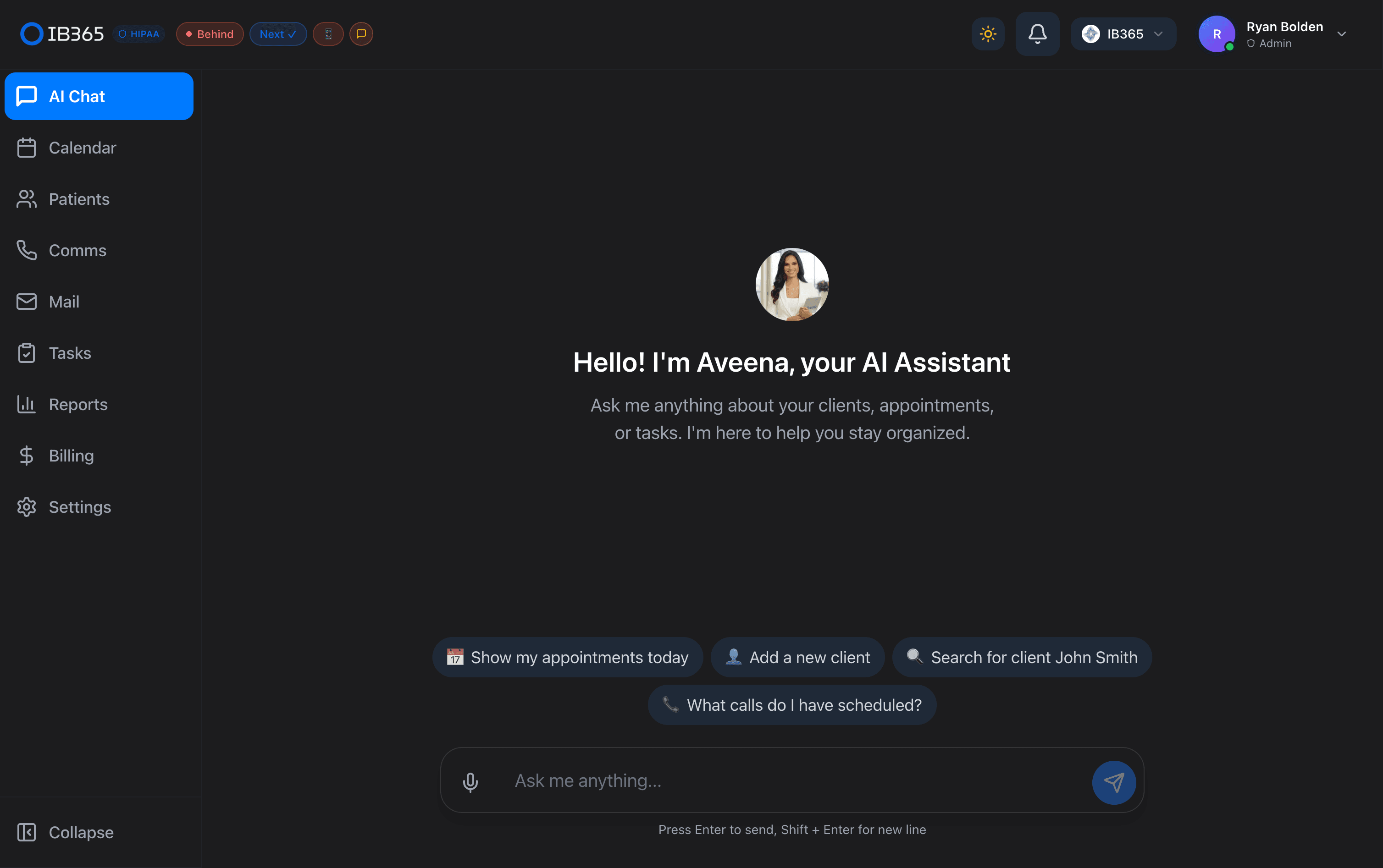 Aveena AI Assistant